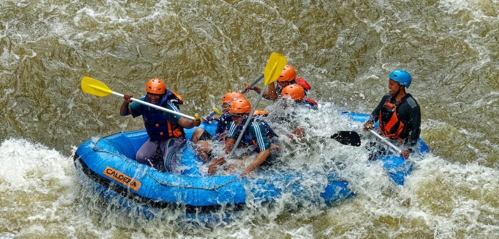 rafting en la sierra de cazorla