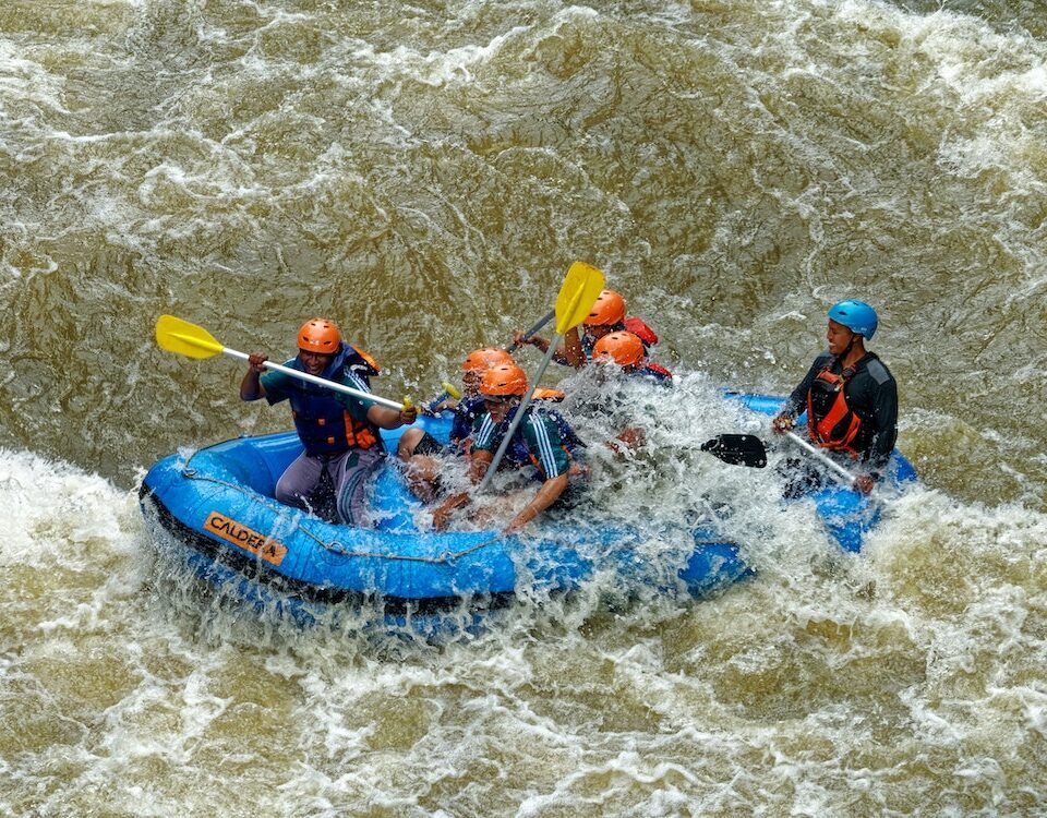 rafting en la sierra de cazorla